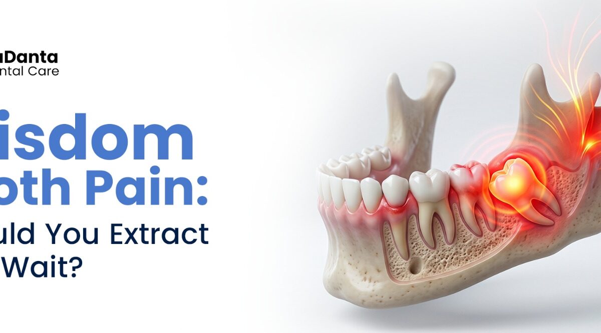 wisdom tooth pain extract or wait