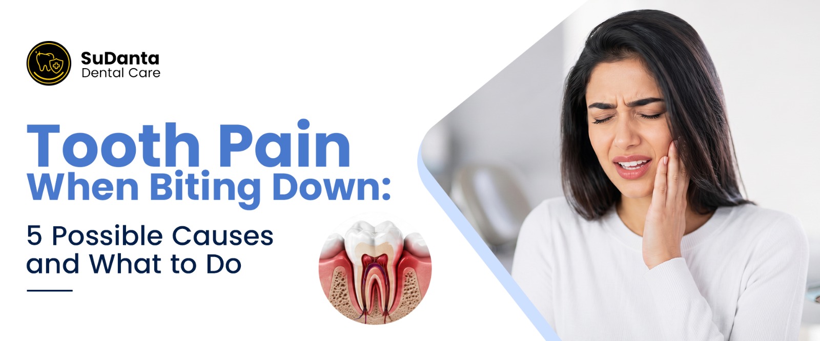 tooth pain when biting down